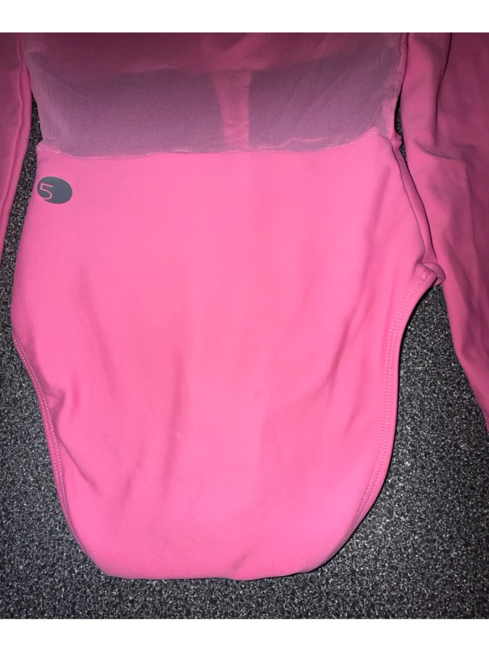 Five the Label Dancewear Longsleeve Pink Leotard Size Youth Large
